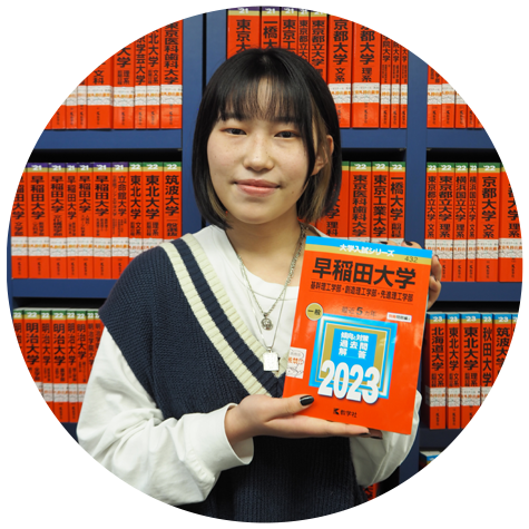 一橋大学 ソーシャル・データサイエンス学部 ソーシャル・データサイエンス学科合格 薬袋 真衣さん